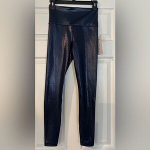 NEW Athleta XS Elation Leggings High Rise Blue Lustre Athleisure Womens Teen